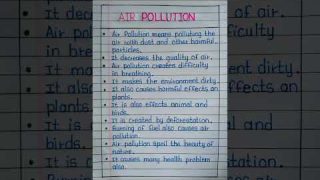 10 lines on air pollution || short essay on air pollution || #ytshort