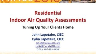 AIHce 2016 IAQ Assessment Presentation