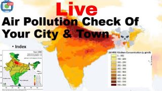 Air Pollution In India | Real Time Air Quality Index Visual Map | Amazing Website 2020