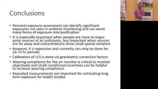 Air Quality Certificate Program- Personal Exposure Monitoring, Part 3