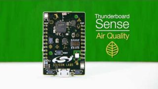 Air Quality sensor in Thunderboard Sense IoT kit from Silicon Labs
