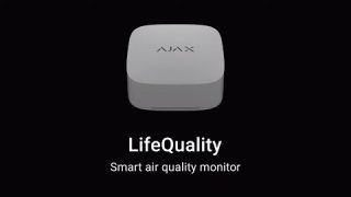 Ajax LifeQuality: smart air quality monitor with CO2 sensor