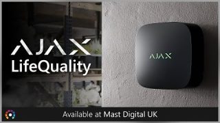 Ajax LifeQuality: smart air quality monitor with CO2 sensor – Available at Mast Digital UK