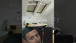 Are you sure about that? Monitor your indoor air quality | Airthings #shorts #airquality #smarthome