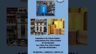 Binny Brothers WIDE RANGE OF  FILTRATION TECHNOLOGIES
