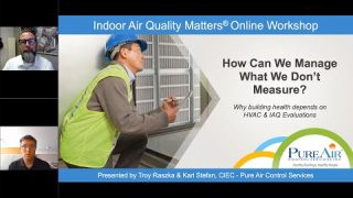 Building IAQ + HVAC Diagnostics Workshop