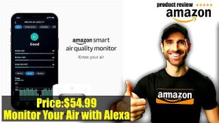 Buy Amazon Smart Air Quality Monitor – Know your air, Works with Alexa