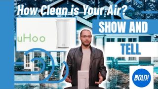 Clean Air NOW With The uHoo Air Quality Sensor | Show And Tell