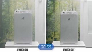 Daikin Air Purifier Smoke Test