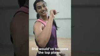 Deepika Padukone & PV Sindhu's INTENSE badminton match #shorts #deepikapadukone