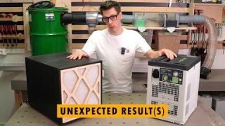 DIY HEPA air Filter VS Festool SYS-AIR M Mobile Air Purifier | Can I Beat Them?