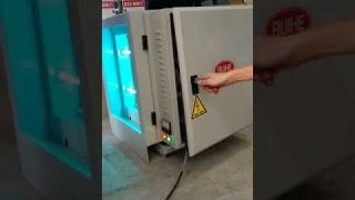 DR AIRE over 98% Fume removal rate  ESP and UV working