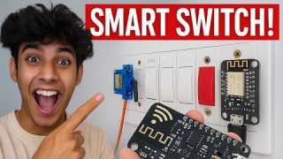 मैंने बना दिया Simplest Wifi Control HomeAutomation Using Just Servo Or Esp8266 😍 – Esp8266 Projects