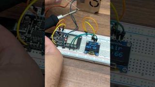 Esp32 air quality sensor #airquality  #viralshorts #circuitdesign #diy #shorts #satisfying #foryou