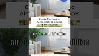 🔥💯⚡ Alexa: Check Air Quality | Smart Home Devices #shorts
