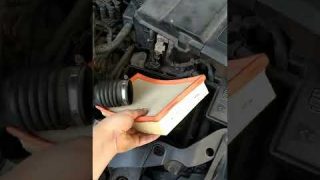 😮 This is why you should change your air filter on time #shorts #cars