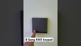 GVS KNX 8 Gang Keypad #luxurylifestyle #smarthome #dubai #intelluxe