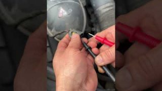 Here's how to use a multimeter to test if the circuit of the car heating system has a pulse signal: