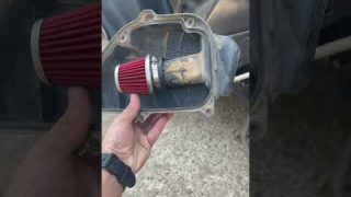 Honda dio bs6 Performance Air Filter install