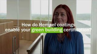 How do Hempel coatings enable your green building certification?