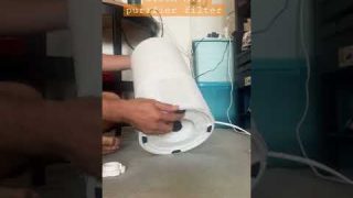 How to clean Air purifier filter Breville #shorts #fyp