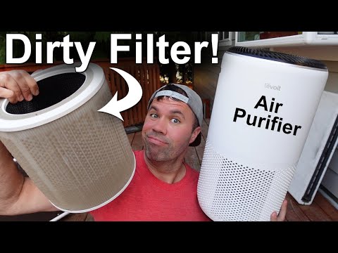 How To Clean Air Purifier Filters (HEPA – Levoit)
