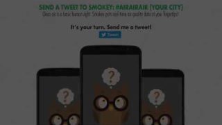 How to get real-time air quality data on Twitter with Smokey?