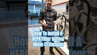 How To Install A HEPA Filter In A Miele C1 Canister Vacuum
