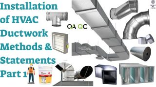 HVAC Duct work Installation Methods & Statements | Complete Guide with Accessories 🌬️📐