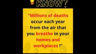 Indoor Air Pollution Kills Millions Worldwide – Numbers Equal Deaths due to Alcohol Abuse