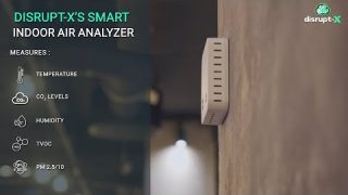 Indoor Air Quality Monitoring via IoT Use Case from Disrupt-X
