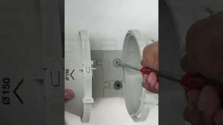 Installing the Astberg inline exhaust fan #astberg #shorts #hvac #inlinefan #exhaustfan