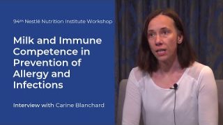Interview with Carine Blanchard: Milk and Immune Competence in Prevention of Allergy and Infections
