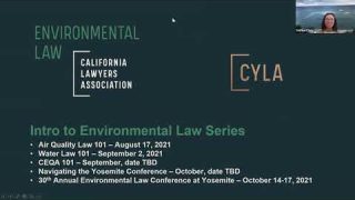 Intro to Environmental Law Series— Air Quality 101
