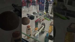 Items that are not allowed to enter the airport