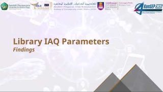 K086: REVIEW OF INDOOR AIR QUALITY ASSESSMENT IN INSTITUTIONAL LIBRARIES: A CASE STUDY OF UiTM PERAK