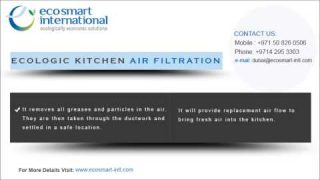 KITCHEN AIR FILTRATION SYSTEM IN DUBAI