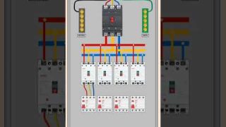 MCCB Distribution Panel Wiring