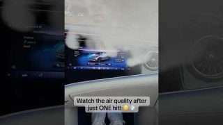 Mercedes Air Quality Sensor vs. Vape – You Won’t Believe This #cars #automobile #mercedes