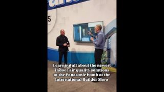 Mike Holmes Checking Out New Indoor Air Quality Solutions at The International Builders' Show