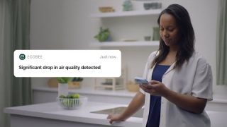 Monitor your indoor air quality | ecobee