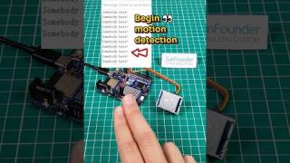 Motion detection – Arduino project for beginners PIR Motion Sensor #diy #stem  #engineering #robot