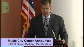 Music City Center announces LEED Green Building Certification