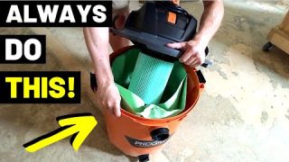 Never Use A SHOP VAC Without One Of These!! (Shop Vac Filter Bags/How HEPA Filters Work…)