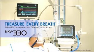 NKV-330 Ventilation System from Nihon Kohden.