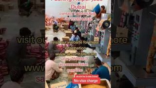 packing helper jobs in dubai #shortsfeed shorts #recommended