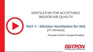Part 1 Ventilation for Acceptable Indoor Air Quality