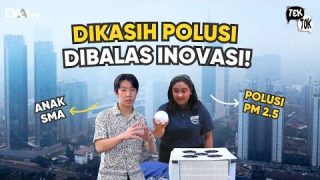 Peduli Polusi Udara, Siswa SMA Buat Pembersih Udara Sendiri | Tek Tok