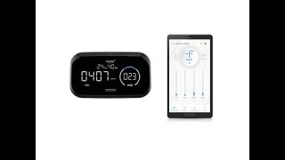 Product Introduction Video for Indoor Air Quality Monitor with a mobile app, Huma-i smart (HI-300)