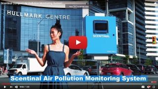 Real Time Air quality and odor Monitoring System, Ambient Pollution Sensors